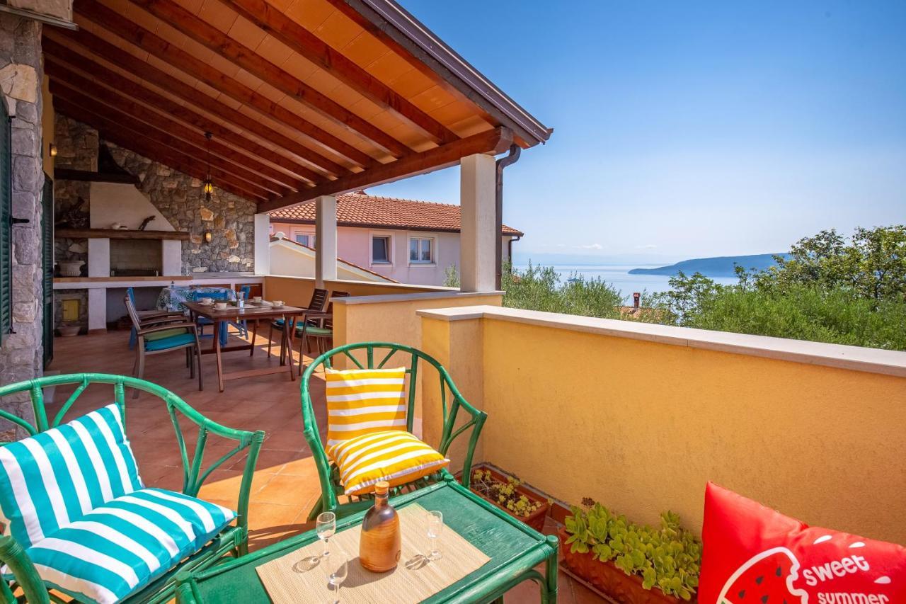 Villa Rea Brseč Exteriér fotografie